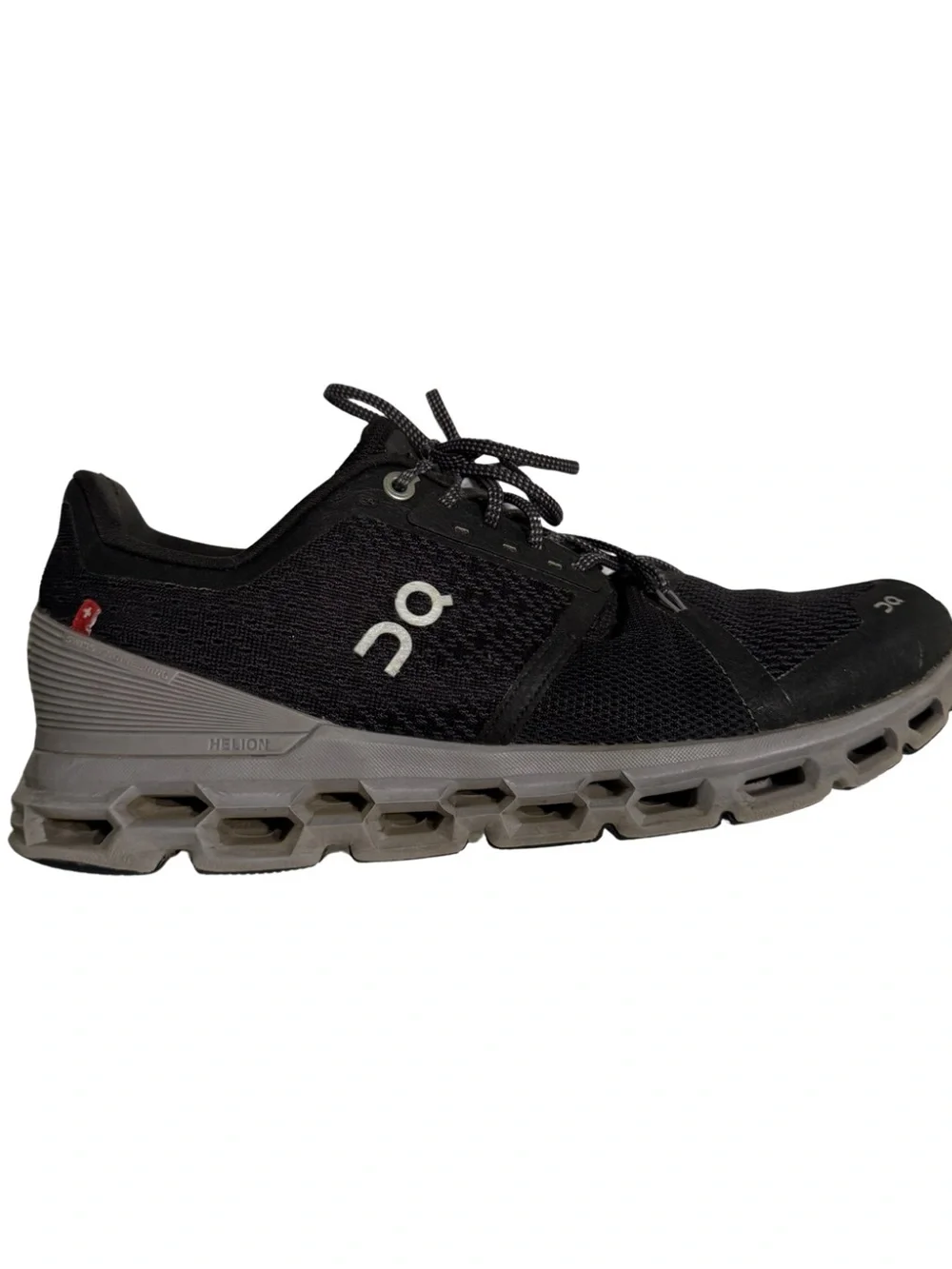 On Cloud Lightweight Black & Lavender Running Shoes - Picture 3 of 6